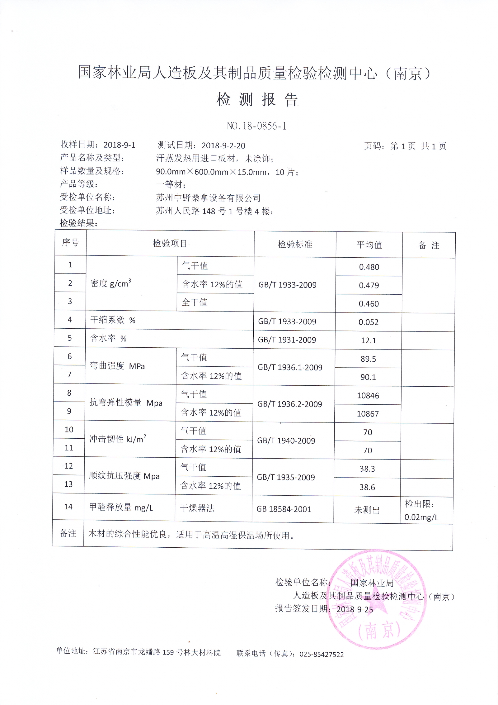 国家林业局木材检测